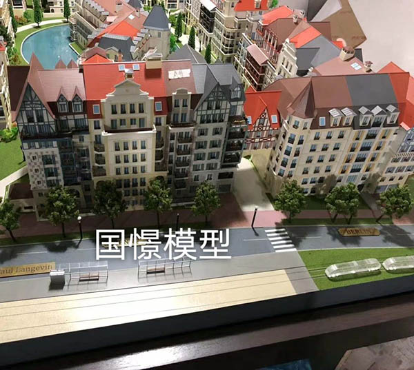 光山县建筑模型