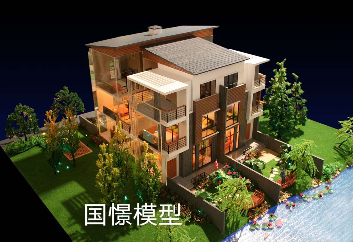 光山县建筑模型