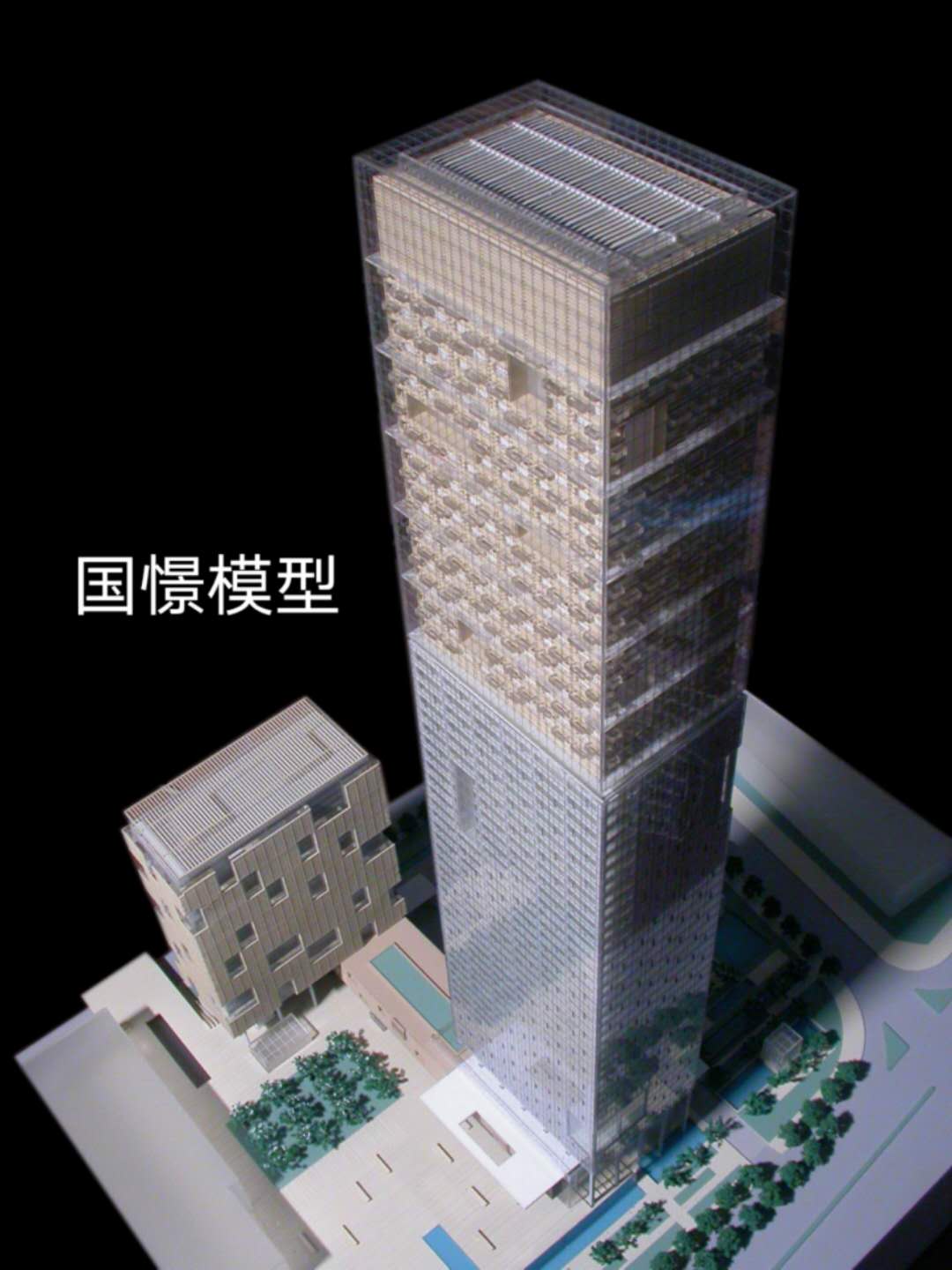 光山县建筑模型